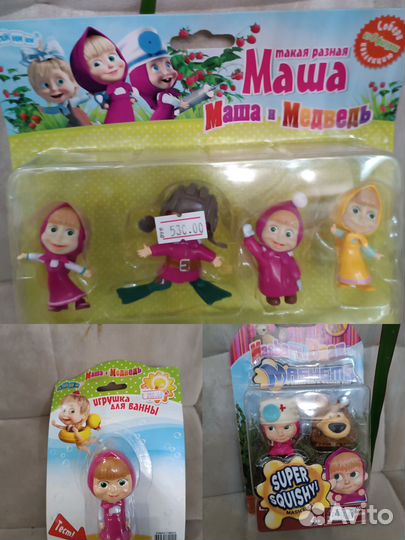 Коллекционные фигурки из мультфильма