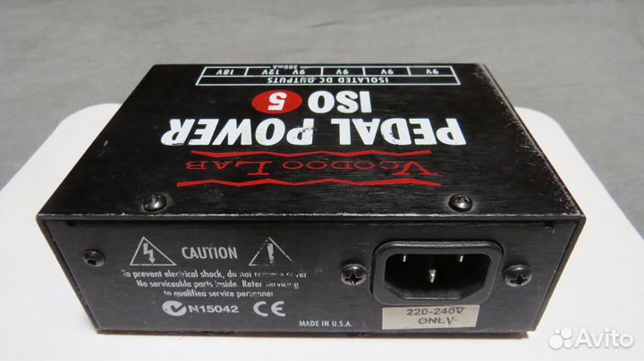 Voodoo Lab Pedal Power ISO 5 блок питания для педа