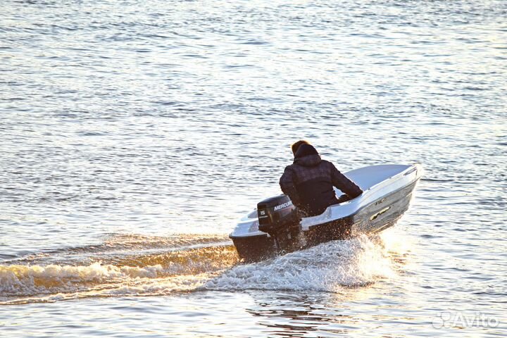 Новая моторная лодка Пингвин тримаран в наличии