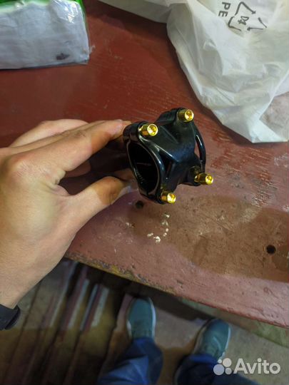 Вынос и педали от велосипеда gt