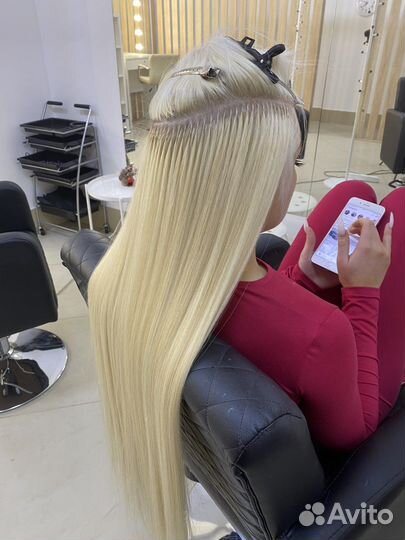 Капсульное наращивание волос