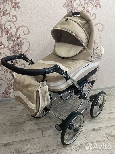 Коляска 2 в 1 Adbor Marsel Classic Beige