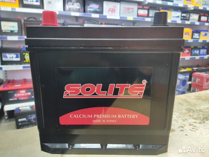 Акб 50Ач Solite прямая полярн