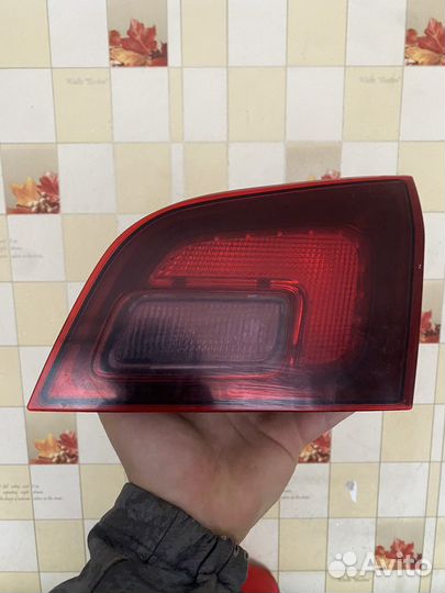 13314053 задний фонарь opel astra j