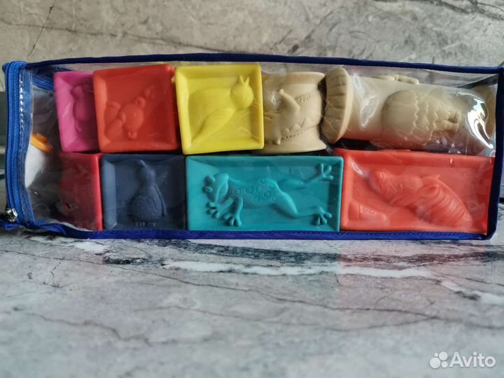 Силиконовые кубики Battat