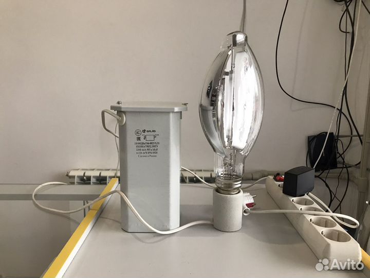 Зеркальная лампа для растений дназ 400 Вт Комплект