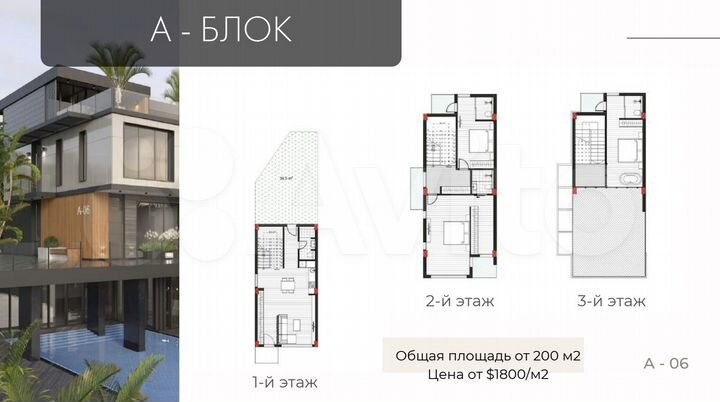 Дом 200 м² (Грузия)