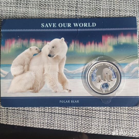 Монета one dollar