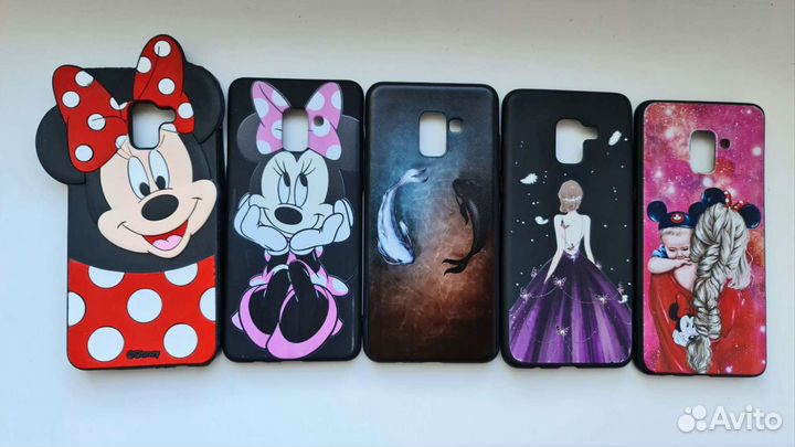 Чехлы на телефон Samsung A8 plus 2018