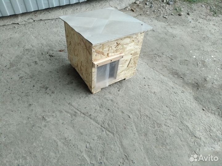 Домик для кошки утепленный