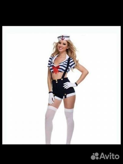 Костюм морячки / костюм для танцев/сценический