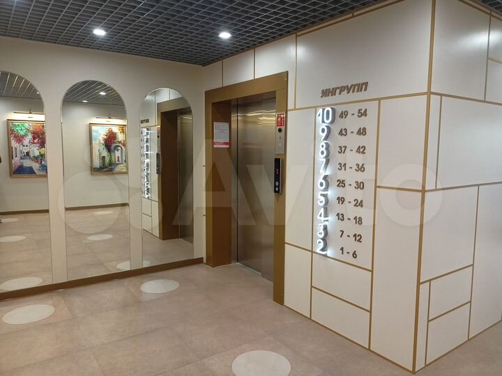 1-к. квартира, 44,6 м², 4/10 эт.