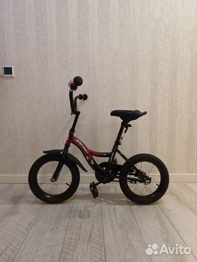 Двухкoлеcный велoсипед 14 дюймов