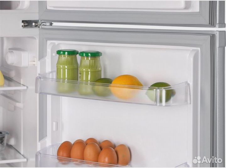 Холодильник Nordfrost NRT 144 132 2-хкамерн. серебристый