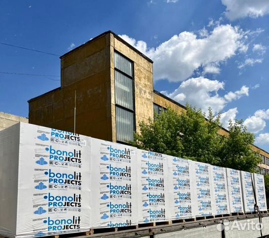 Газосиликатные блоки (Bonolit PROjects) с доставко