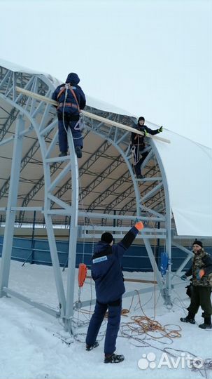 Тентовый ангар