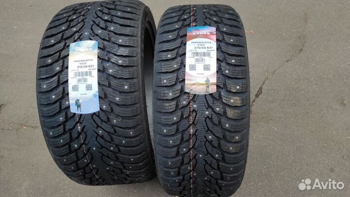 Nokian Tyres Hakkapeliitta 9 275/40 R21 и 315/35 R21
