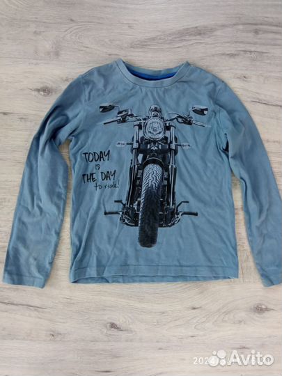 Джинсовка, лонгслив, 122-128