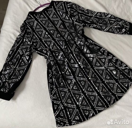 Бархатное платье zara