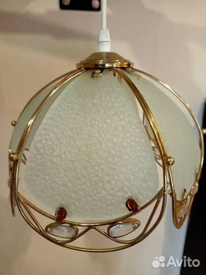 Люстра потолочная подвесная бу