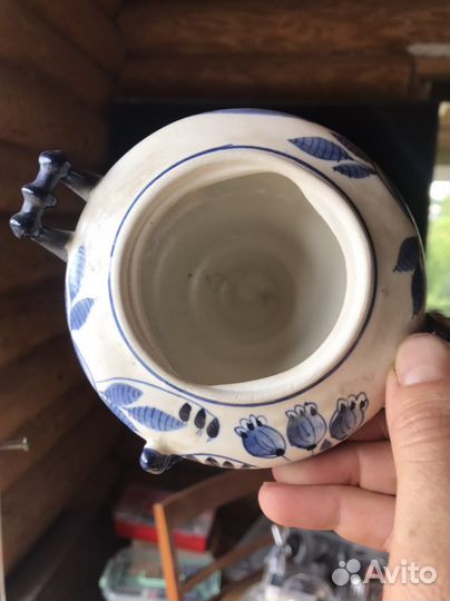 Фарфоровая посуда гжель