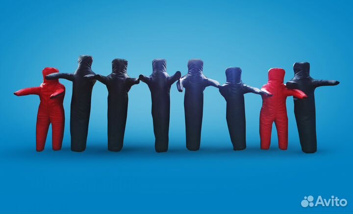 Чучело борцовское из пвх либо натуральной кожи CHB