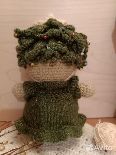 Мягкая игрушка Девочка Елочка