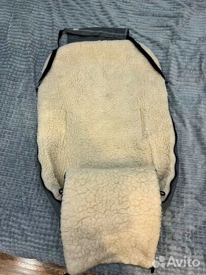 Конверт в коляску на овчине