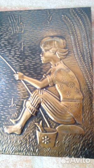 Картина чеканка 