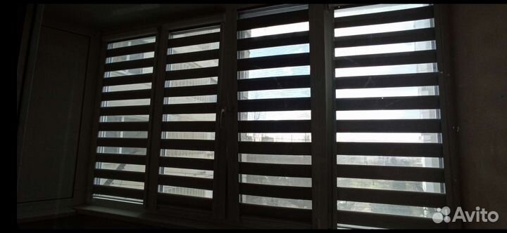 Рулонные шторы день-ночь