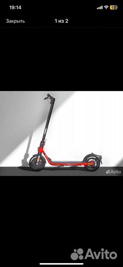 Электросамокат Ninebot KickScooter D18U