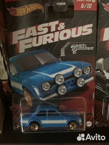 Hot wheels fast and furious 70 ford escort RSI6OO
