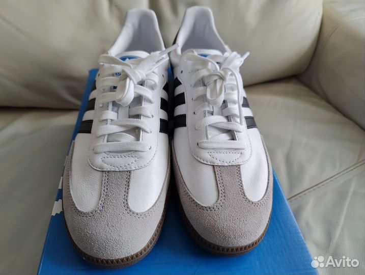 Кроссовки новые Оригинал Adidas Samba US12 UK11,5