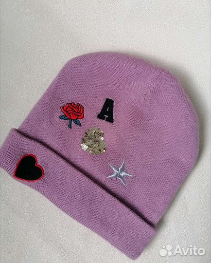 Шапка женская вязаная р. 55-57 в ассортименте