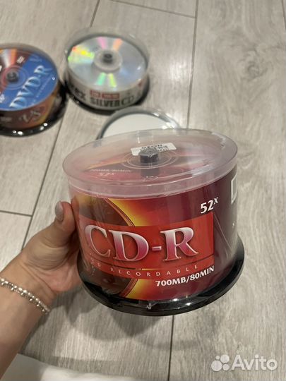 CD-R диски новые упакованные
