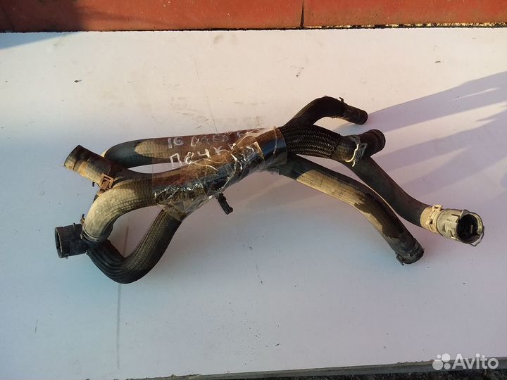 Патрубки охлаждения на печку Opel Mokka