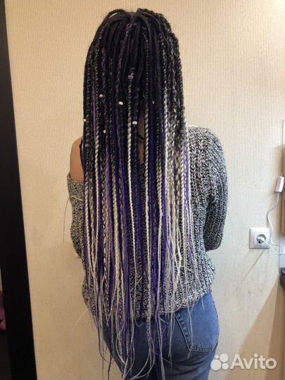 Плетение афрокос