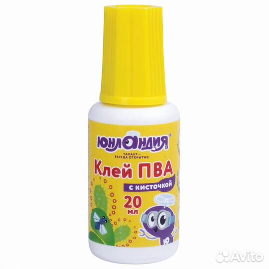 Клей пва с кисточкой, 20 г
