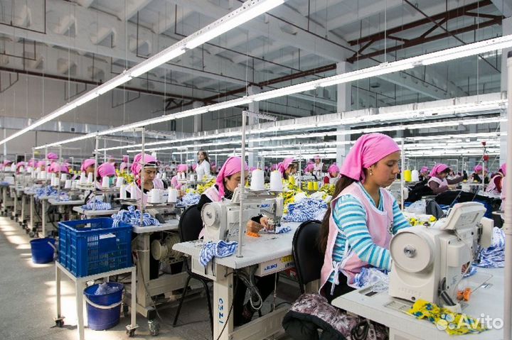 Пошив одежды оптом швейный цех производство
