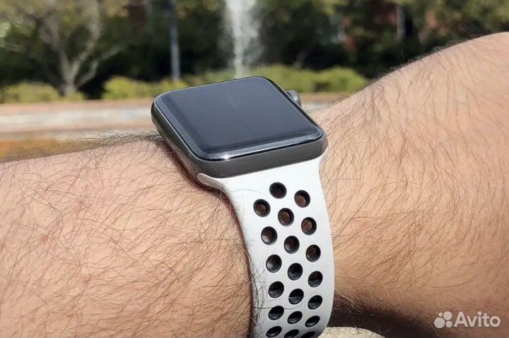 Apple watch s3 42 mm nike+ space grey