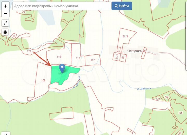 Участок 3,87 га (СНТ, ДНП)