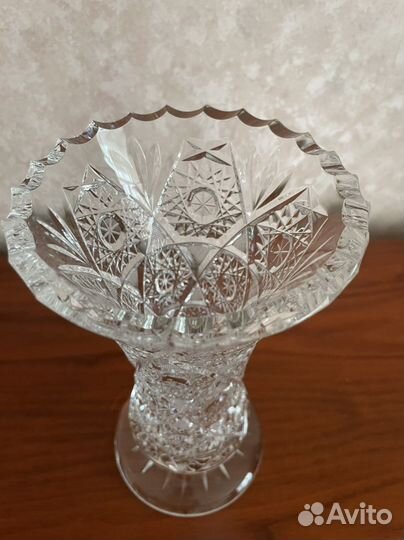 Хрустальная ваза Чехия