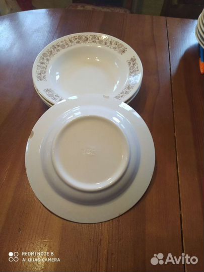 Тарелки дулево СССР