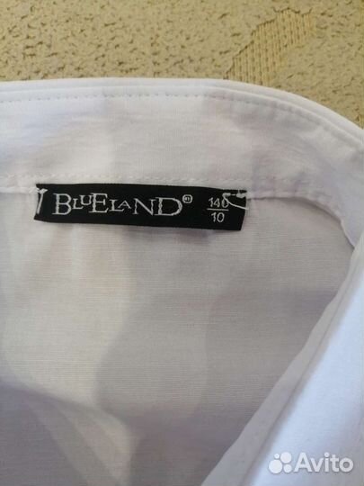 Рубашка белая 140см