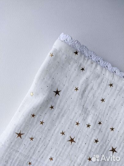 Муслиновый комплект на выписку