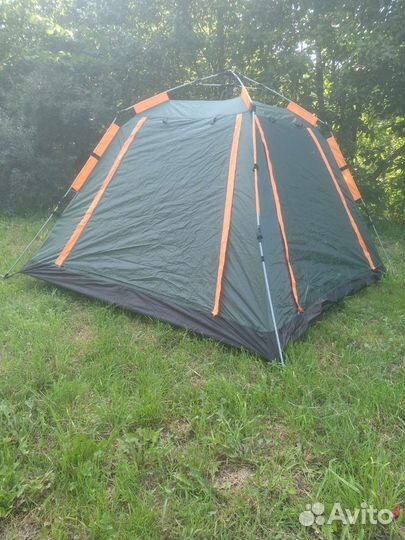 Палатка трёхместная туристическая Автоматическая
