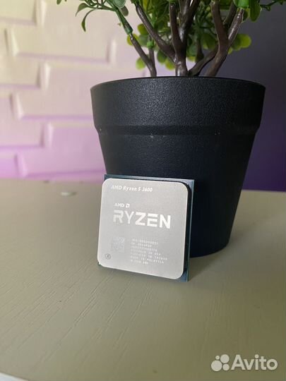 Процессор ryzen 5 3600