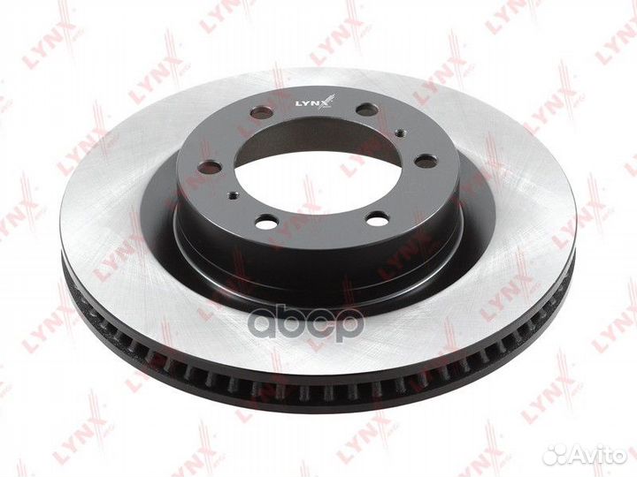 Диск тормозной передний (338x32) перед прав/л