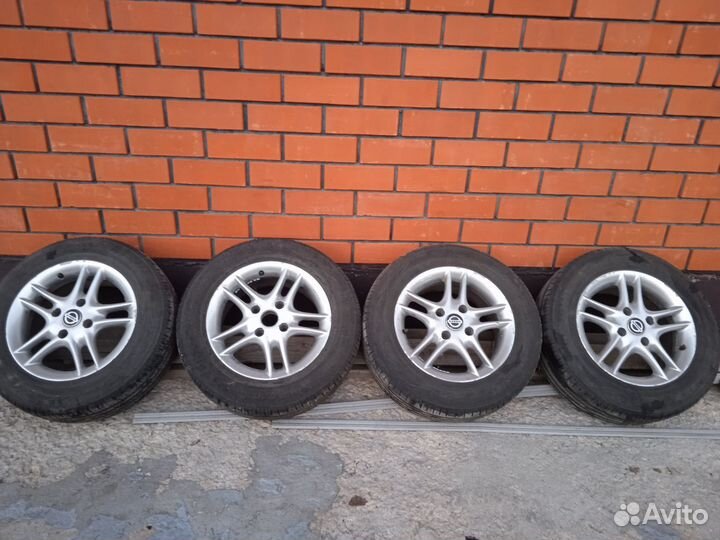 Колеса r15 литьё в сборе Ниссан