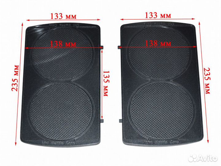 Сменные панели мультипекаря Redmond